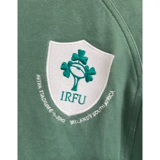 Photo of Puma Ireland Rugby Shirt XL 2010 Aviva Stadium South Africa O2 Cotton Green