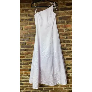 Photo of Kiki Bridal Vintage Y2k Lilac Lavender Purple One Shoulder Gown Dress Size 13/14