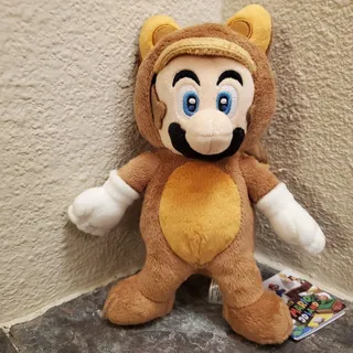 Photo of Plush - Tanooki Raccoon Mario 9 Inch (NEW) - Super Mario - Nintendo