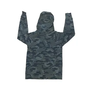 Photo of Ninth Hall Hoodie Men’s Size Small Camo Distressed Pullover Outdoor Casual Wear