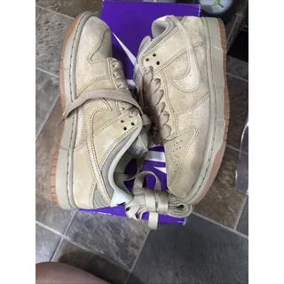 Photo of Size 6 - Nike Dunk SB Pro B Low Parachute Beige