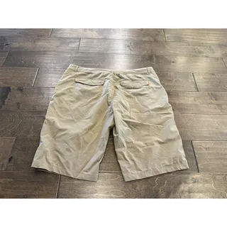 Photo of REI Womens Khaki Tan Hiking 5-pocket Drawstrings Shorts Size 12