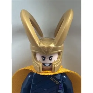 Photo of Lego Loki Dark Blue Outfit Minifigure #sh0411 Set #76088 Thor vs. Hulk