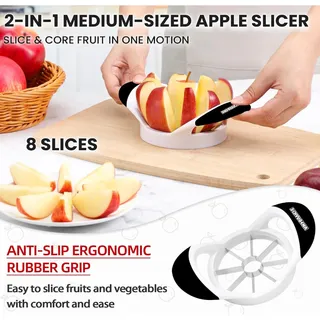 Photo of 3.5 Inch Apple Slicer - Professional Apple Cutter - Stainless Steel Apple Corer