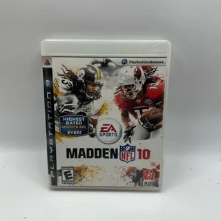 Photo of Madden NFL 10 Sony PlayStation 3 PS3 Football Game Complete w/ Case Manual