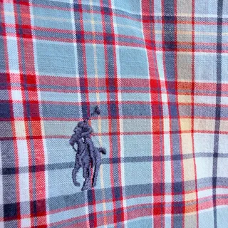 Photo of Ralph Lauren Blake Plaid Button Down Shirt 2XL Cotton Casual