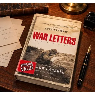 Photo of War Letters by Andrew Carroll Hardcover American Military History Collection