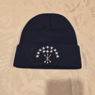 Photo of Circassian (Adigha) Unisex Winter Beanie - Navy