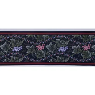 Photo of York Pre-pasted Decorative Wall Border - 5 yds - Grapes - Grape Leaves 5 yds