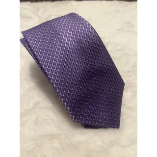 Photo of Jos A Bank Traveler Mens Purple Micro Geometric Diamond Necktie Business