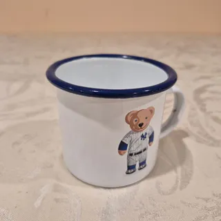 Photo of Oris Bear New York Yankees Enameled SGA MLB Baseball Metal Camping Mug Cup