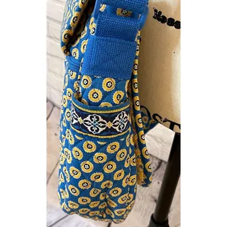 Photo of Vera Bradley Women’s Riviera Blue Large Messenger Bag