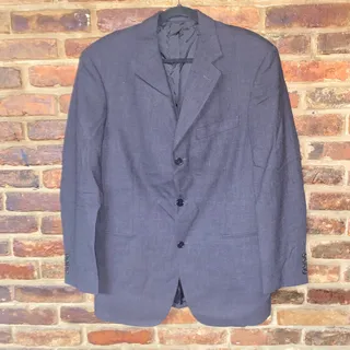 Photo of BOSS Hugo Boss Gray Virgin Wool Einstein Sigma Sports Coat Suit Men's Size 50