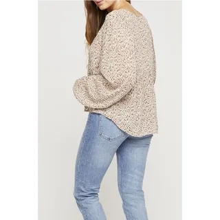 Photo of Gentle Fawn Clarita Long Sleeve Lightweight Blouse Medium New With Tags